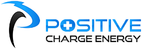 positive charge energy logo